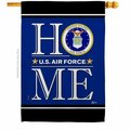 Guarderia 28 x 40 in. US Air Force Home House Flag with Armed Forces Double-Sided Vertical Flags  Banner GU3870226